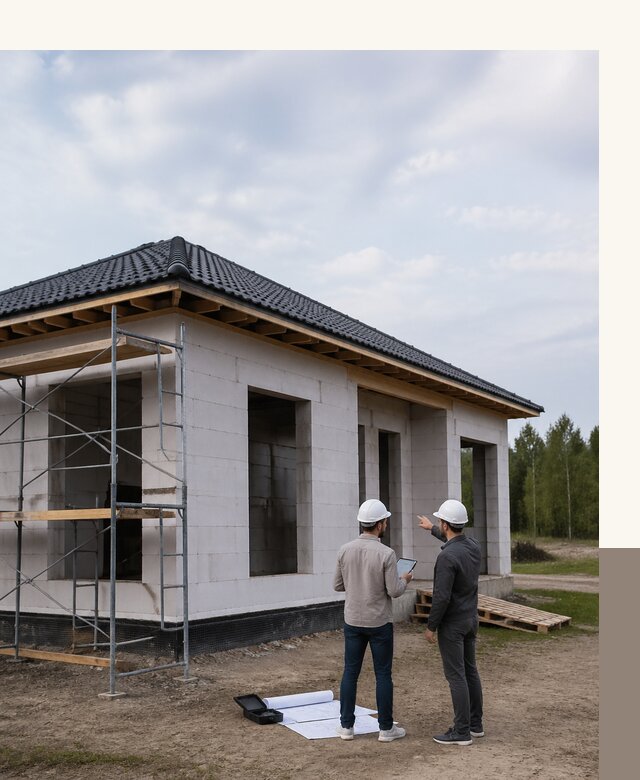 Проектирование одноэтажных домов из газобетона в Новосибирске